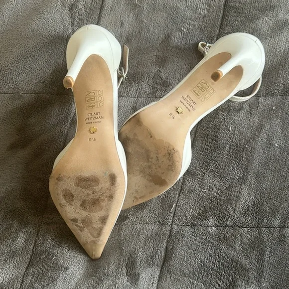 Stuart Weitzman Stuart Ankle Strap Pump Size 9.5 - Picture 3 of 3
